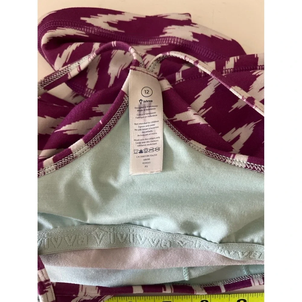 Ivivva by Lululemon Girls Power Y Tank Size 12